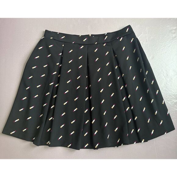 Ashley Nell Tipton for Boutique 3XL Black Flared‎ Skirt Lipstick Design - Picture 1 of 4